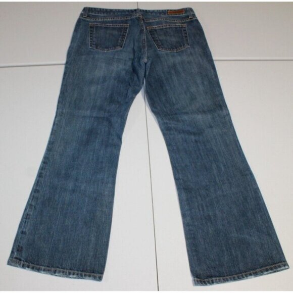Womens Polo Ralph Lauren Kelly Jeans Size 12 (Measure 34 x 29) Boot Cut Denim - Picture 4 of 6